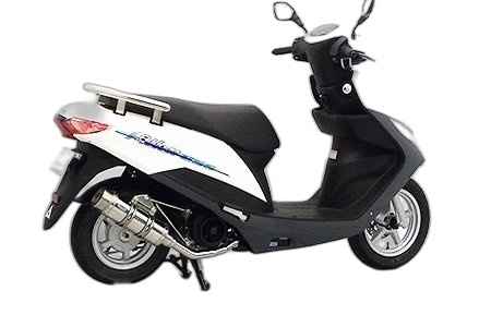 WirusWin ウイルズウィン ロイヤルマフラー アドレス125 SUZUKI スズキ フルエキゾーストマフラー マフラー タイプ：バズーカータイプ / 仕様：バージョンアップ無