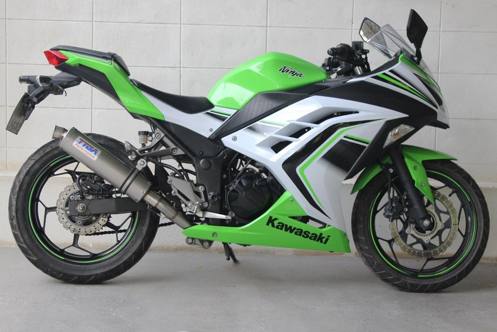 TYGA PERFORMANCE タイガパフォーマンス エキゾーストパイプセット レース フルエキゾーストシステム ニンジャ250R KAWASAKI カワサキ フルエキゾーストマフラー マフラー｜ウェビック　店