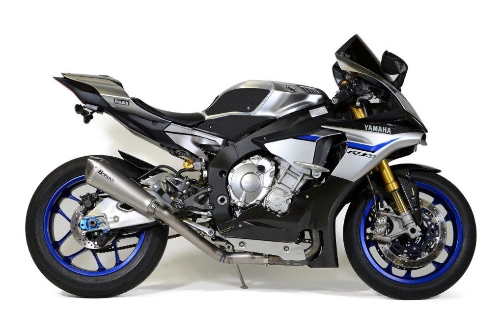 Brock’s ブロックス プレデター スリップオンマフラー R1 RM YAMAHA ヤマハ マフラー サイレンサー素材：チタン