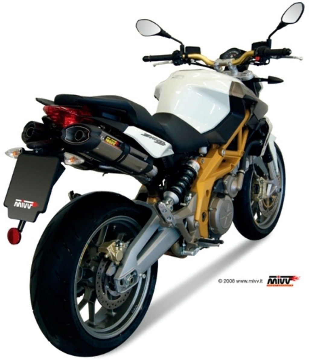 MIVV ミヴ SUONO スリップオンマフラー SHIVER 750 APRILIA アプリリア マフラー|ウェビック 店