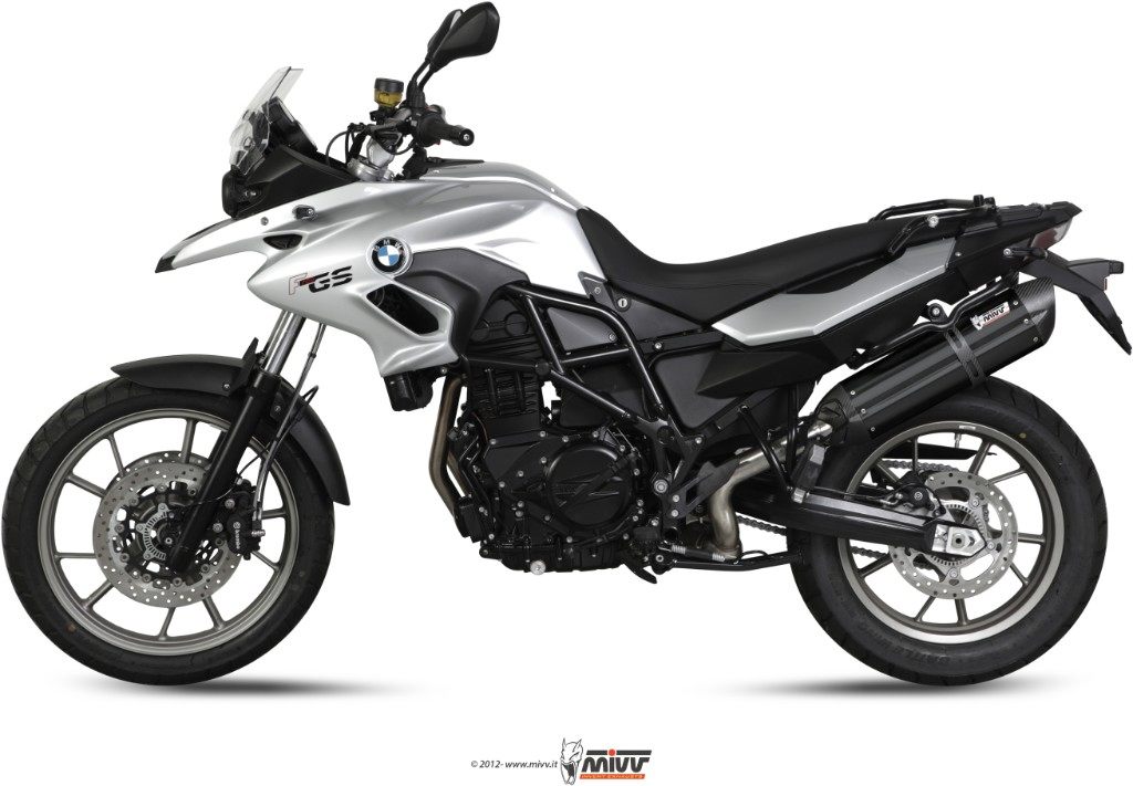 MIVV ミヴ SUONO BLACK スリップオンマフラー F700GS BMW マフラー｜ウェビック　店