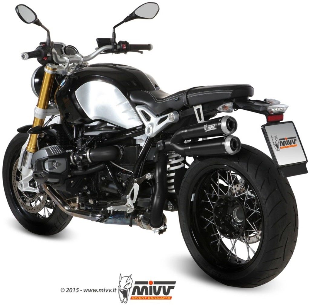 MIVV ミヴ X-CONE BLACK スリップオンマフラー R nineT BMW マフラー｜ウェビック　店