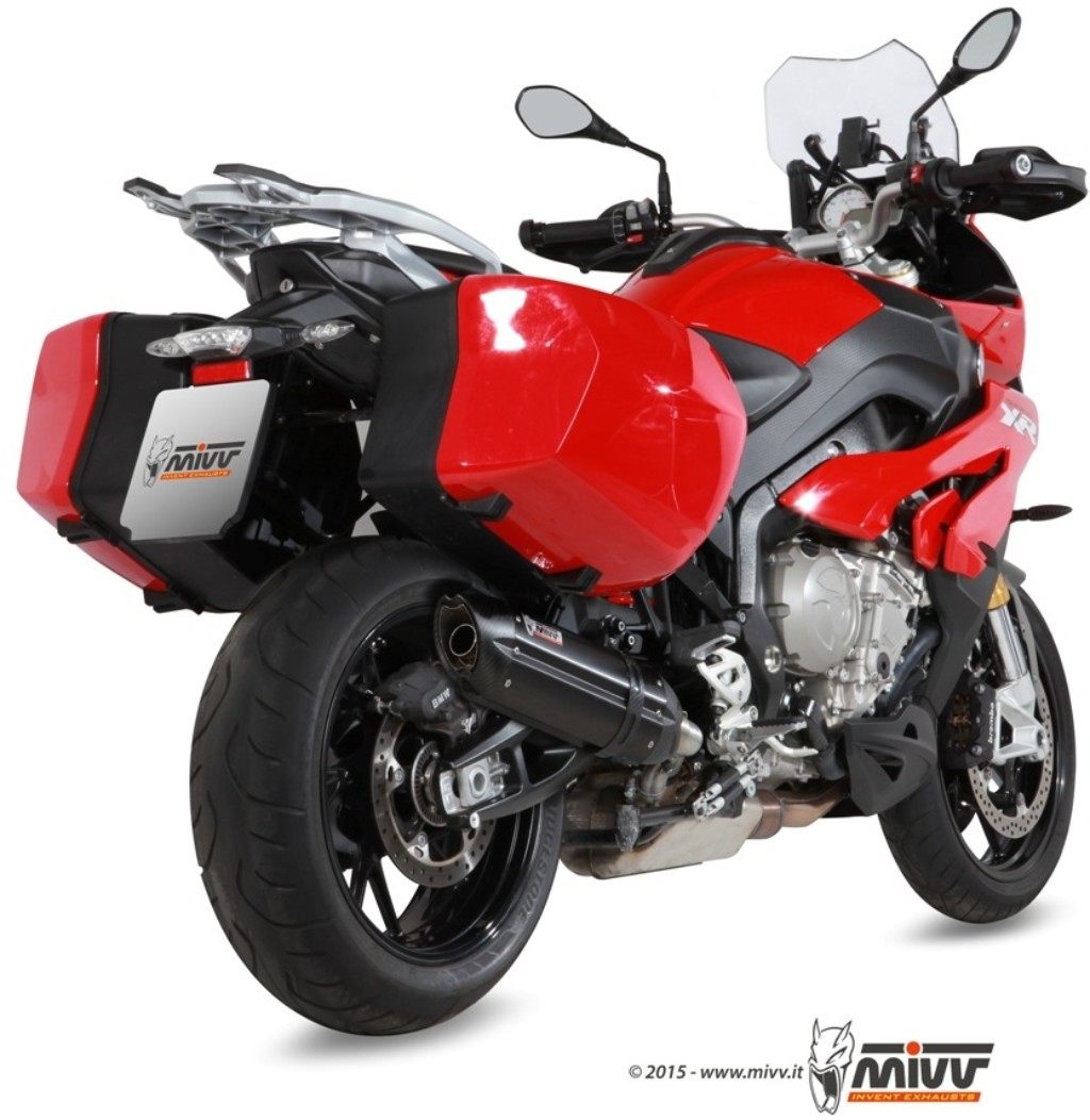 MIVV ミヴ SUONO BLACK スリップオンマフラー S1000XR BMW マフラー｜ウェビック　店