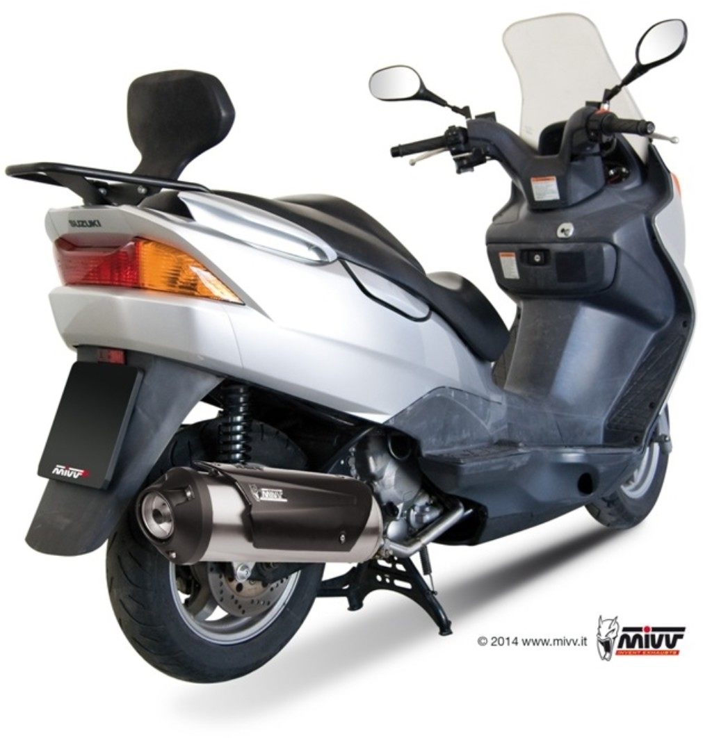 MIVV ミヴ URBAN フルエキゾーストマフラー バーグマン150 BURGMAN 125 SUZUKI スズキ マフラー