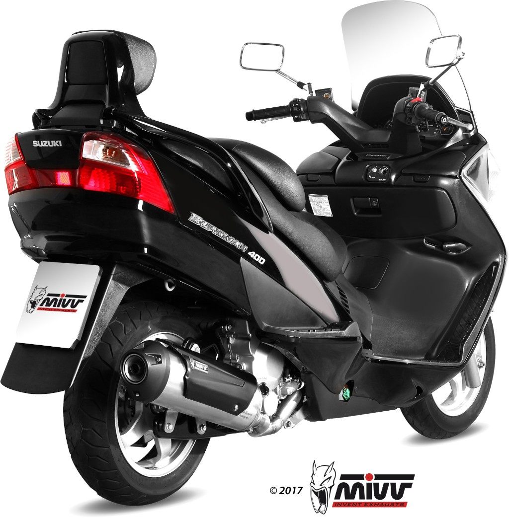 MIVV ミヴ URBAN フルエキゾーストマフラー バーグマン400 BURGMAN 250 SUZUKI スズキ マフラー