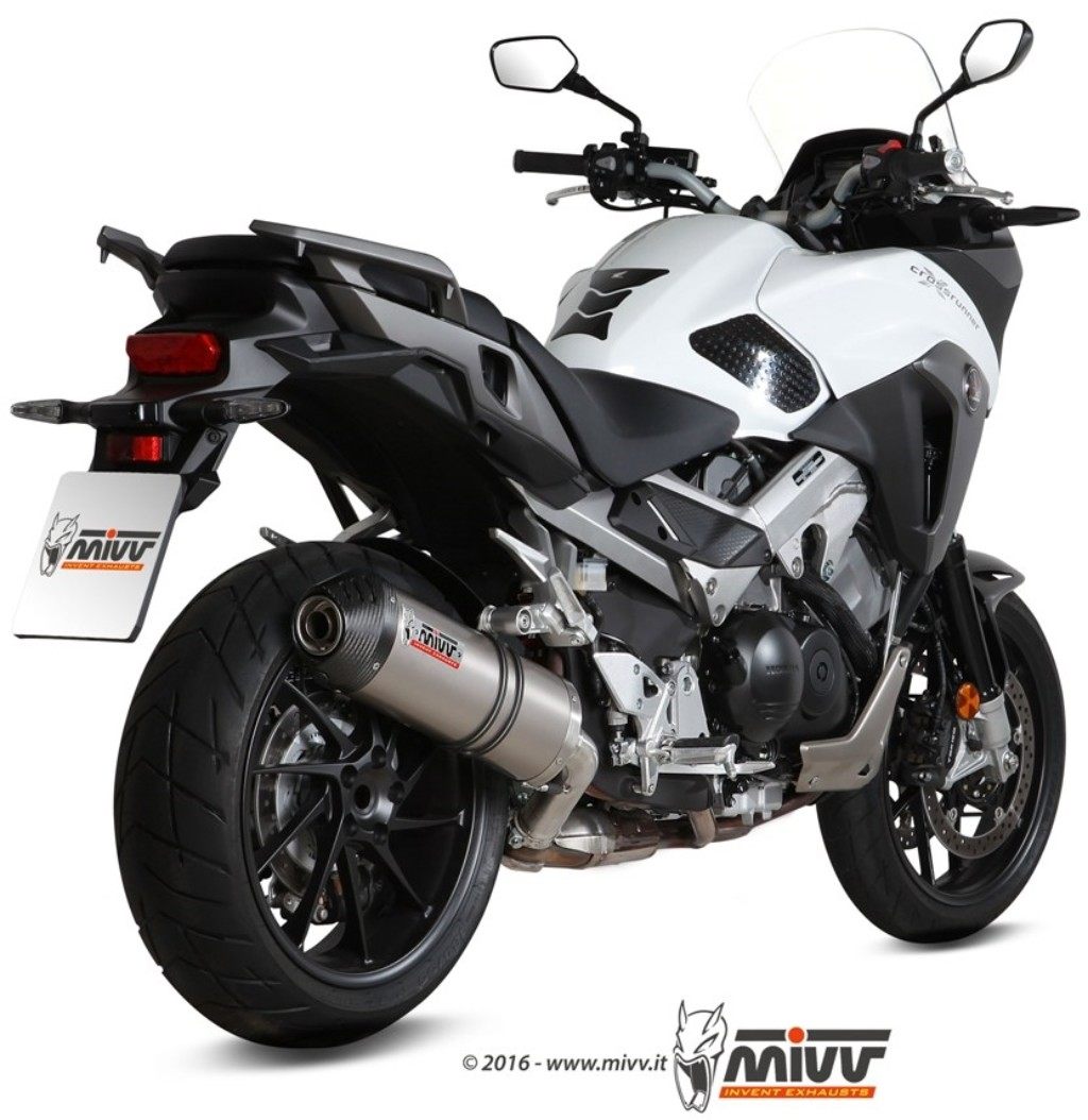 MIVV ミヴ OVAL スリップオンマフラー VFR800Xクロスランナー HONDA ホンダ マフラー｜ウェビック　店