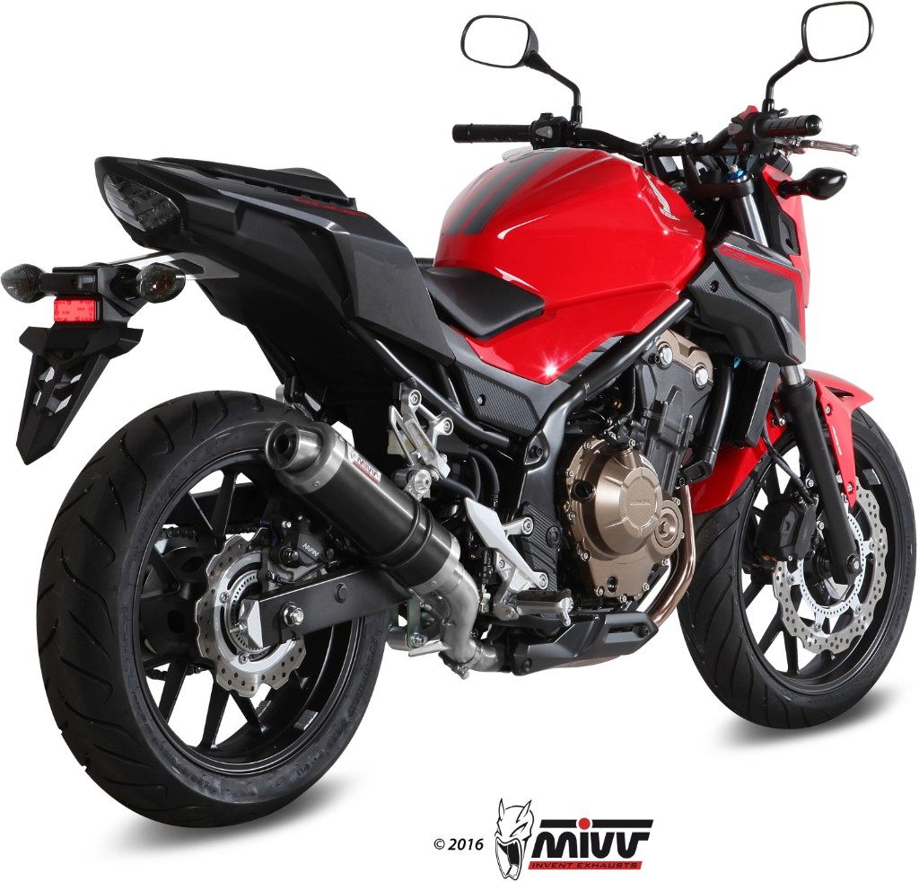 MIVV ミヴ GP BLACK スリップオンマフラー CB500F HONDA ホンダ マフラー｜ウェビック　店