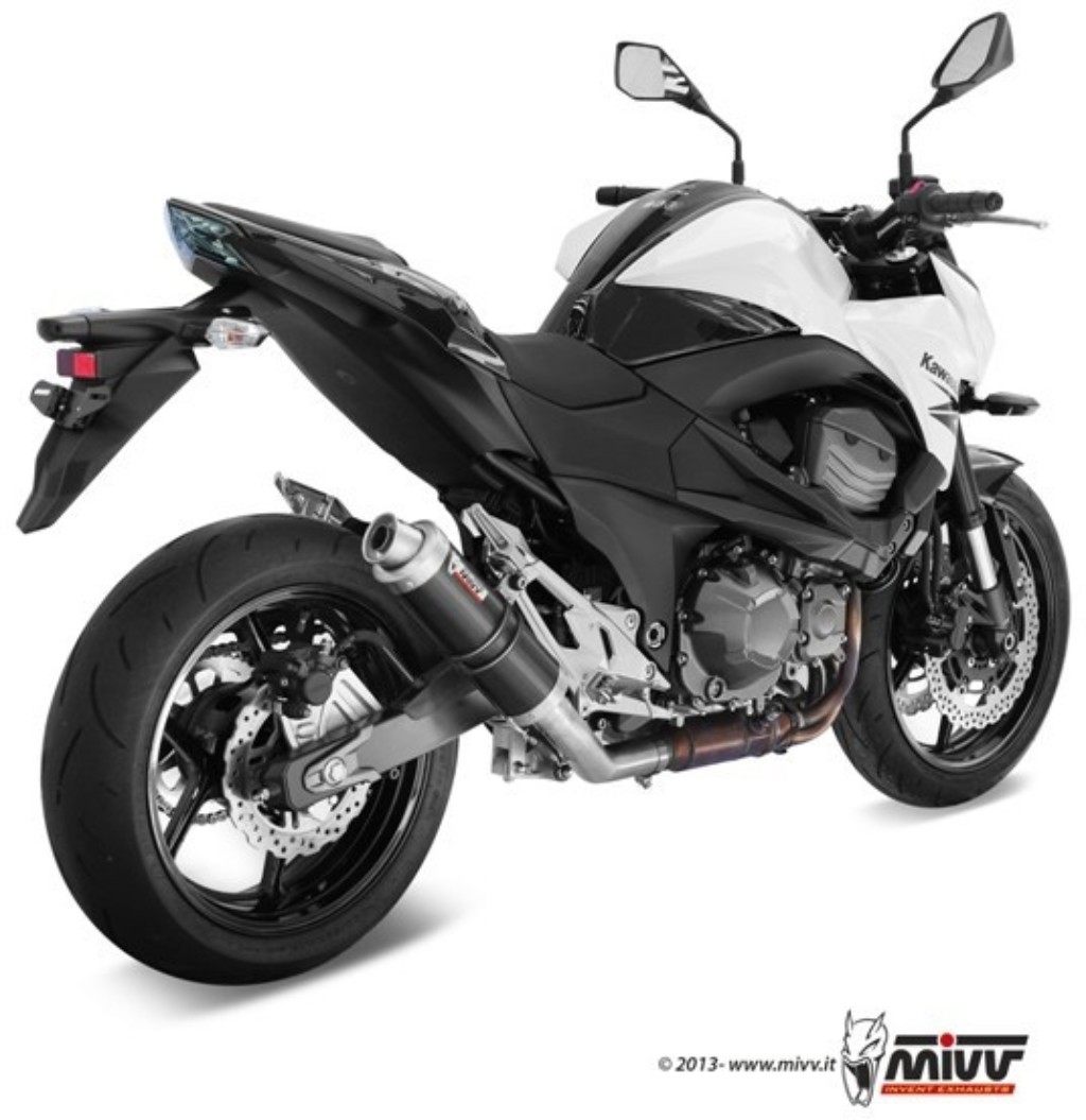 MIVV ミヴ GP BLACK スリップオンマフラー Z800 KAWASAKI カワサキ マフラー｜ウェビック　店