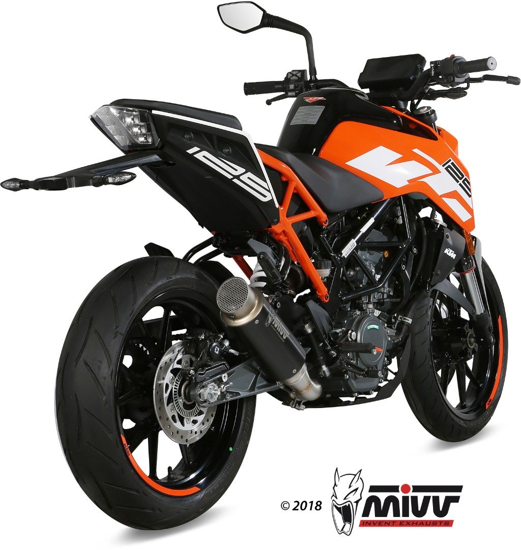 MIVV ミヴ GP PRO BLACK スリップオンマフラー 125DUKE 390DUKE RC125 RC390 KTM マフラー 52,058円