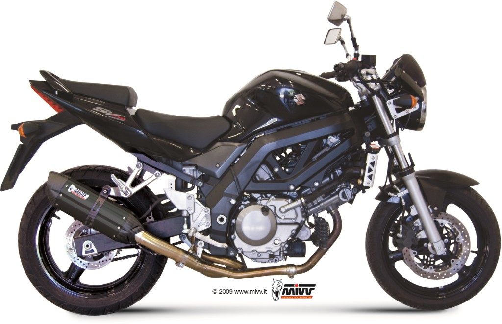 MIVV ミヴ SUONO BLACK スリップオンマフラー SV650 SUZUKI スズキ マフラー