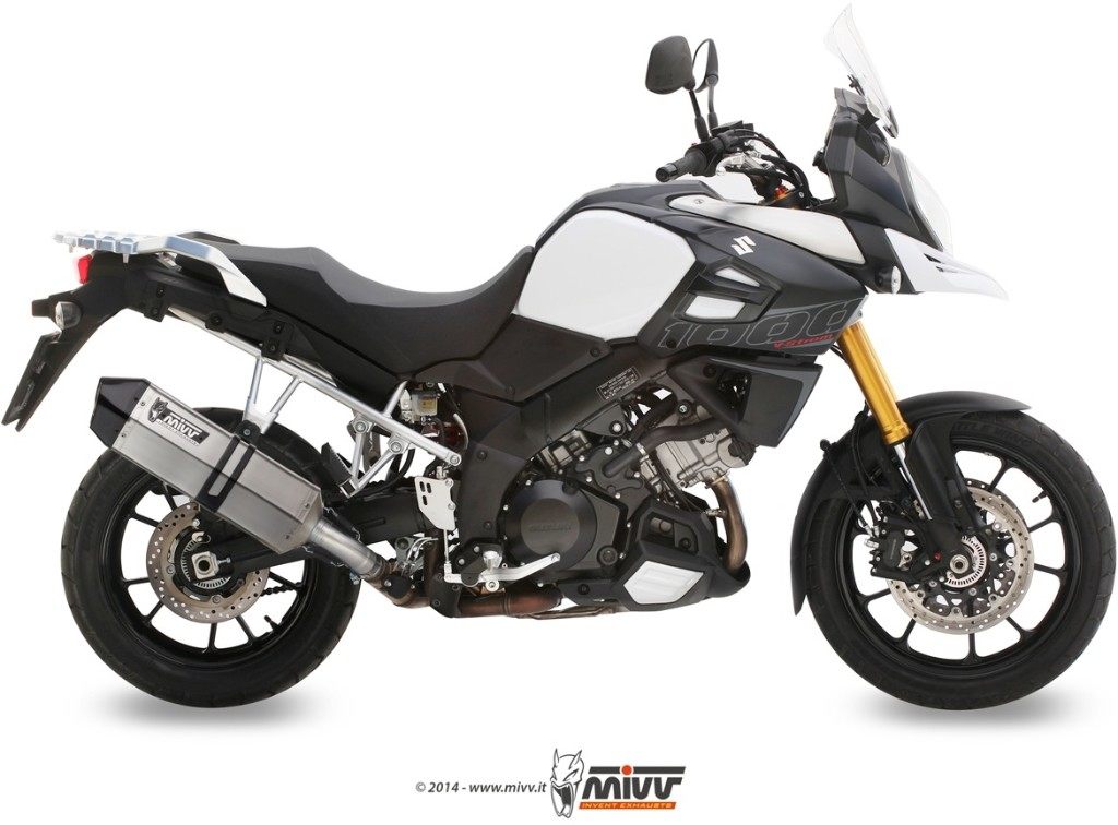 MIVV ミヴ SPEED EDGE スリップオンマフラー Vストローム1000 SUZUKI スズキ マフラー