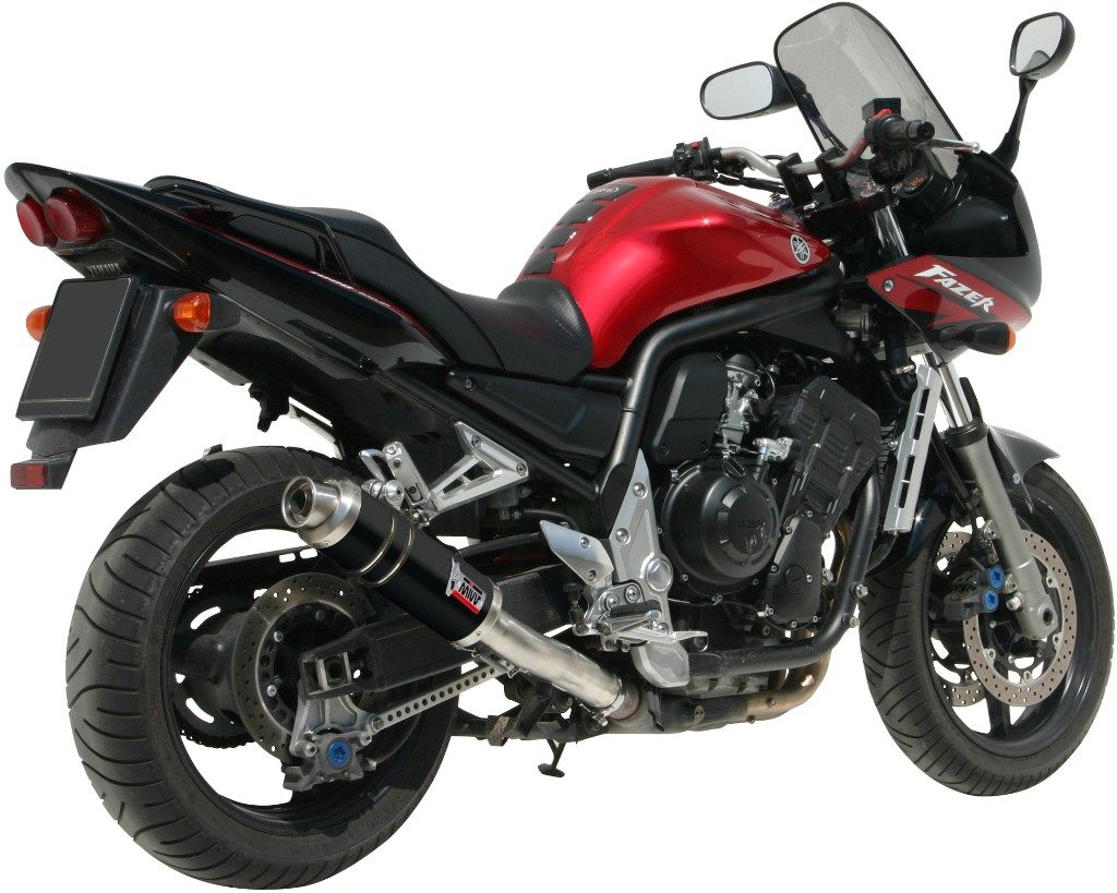 MIVV ミヴ GP BLACKスリップオンマフラー FZS1000フェザー YAMAHA ヤマハ スリップオンマフラー マフラー｜ウェビック　店