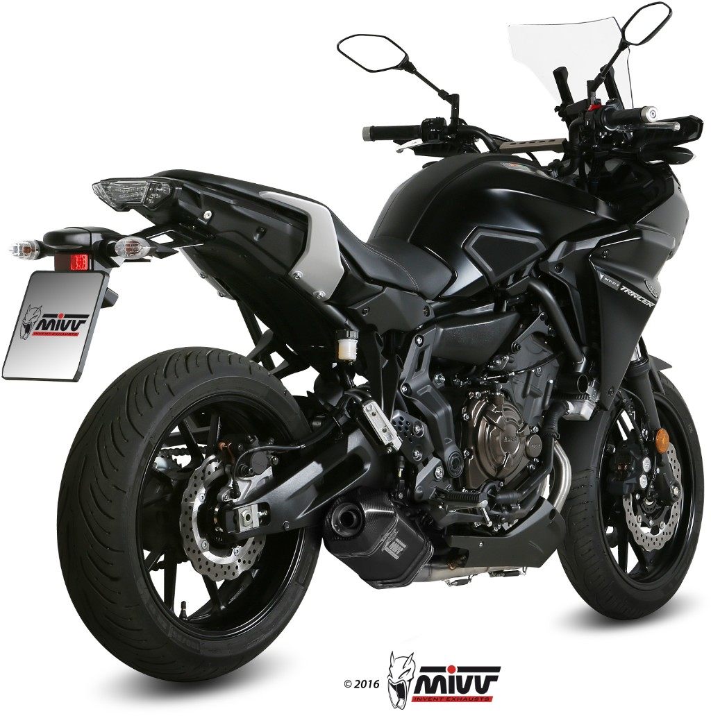 MIVV ミヴ SPEED EDGE BLACK フルエキゾーストマフラー TRACER 700 YAMAHA ヤマハ マフラー