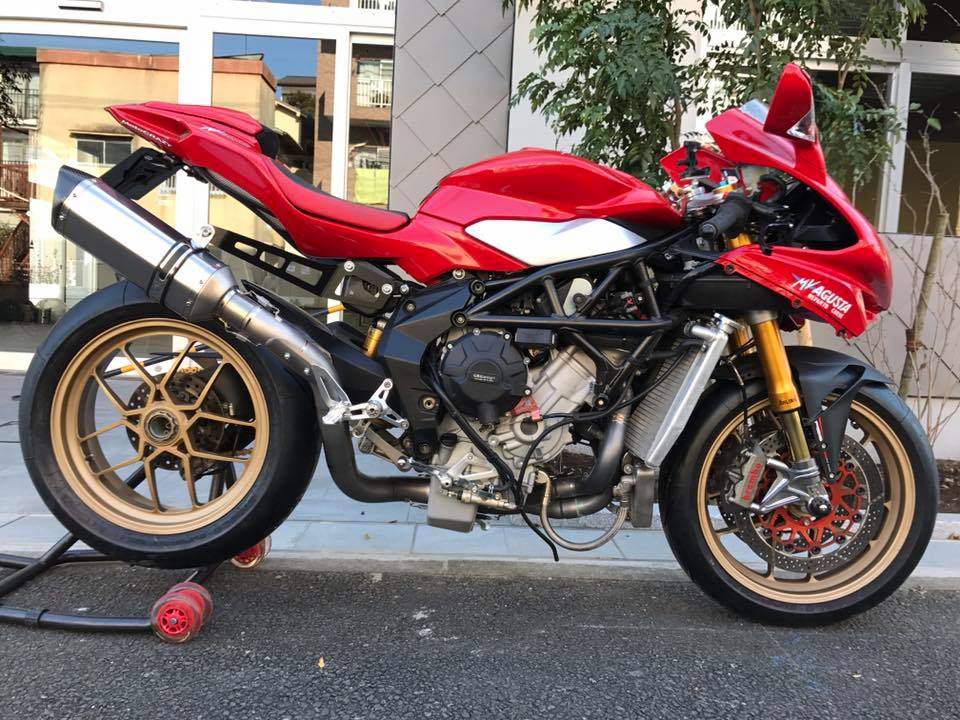 db-TECH ディービーテック フルチタンスリップオンマフラー F3 800 MV AGUSTA アグスタ スリップオンマフラー マフラー|ウェビック 店