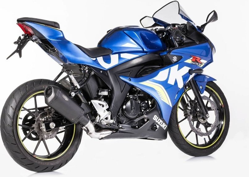 SHARK シャーク DSX-10 コンプリートエキゾーストシステム (1-1) スーパーショート GSX-R 125 GSX-S SUZUKI スズキ フルエキゾーストマフラー マフラー