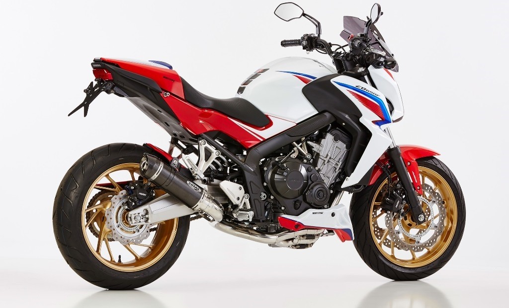 SHARK シャーク ストリートGP コンプリートエキゾーストシステム (4-1) スーパーショート CB650R CBR650R HONDA ホンダ フルエキゾーストマフラー マフラー｜ウェビック　店