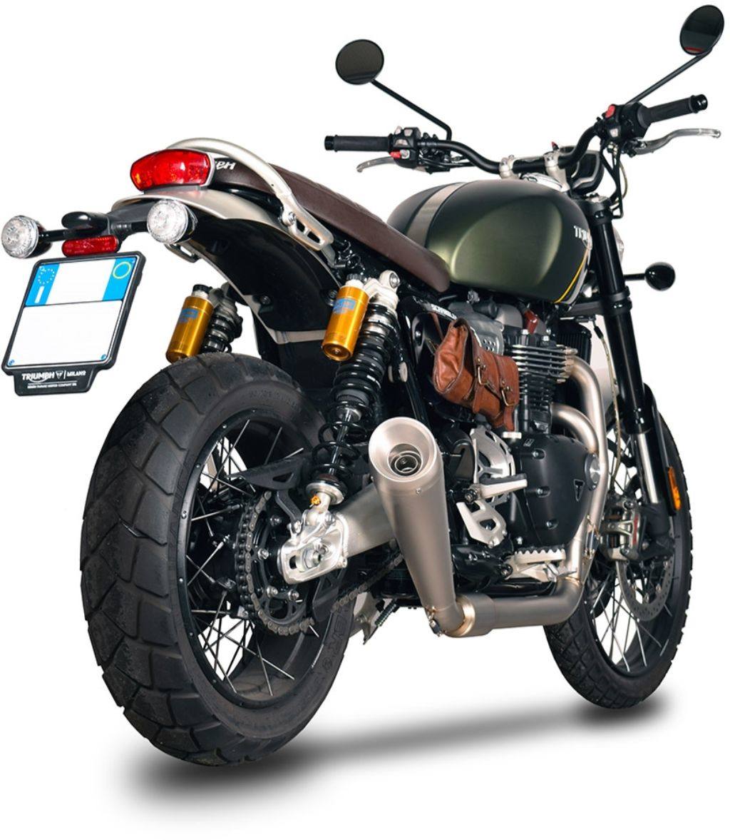 SPARK EXHAUST スパーク マフラー ステンレスフルエキゾーストマフラー 2in1 SCRAMBLER 1200 XC XE TRIUMPH トライアンフ フルエキゾーストマフラー|ウェビック 店