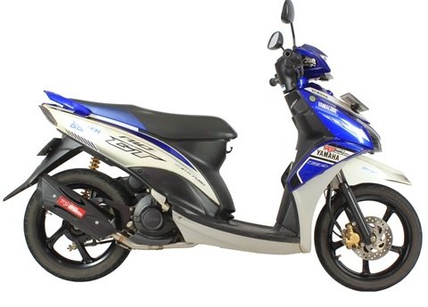 R9 Exhaust アールナインエキゾースト Misano Black フルエキゾースト Mio125 YAMAHA ヤマハ フルエキゾーストマフラー マフラー