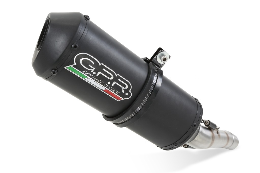 GPR ジーピーアール HOMOLOGATED スリップオンマフラー(キャタライザー付き) STELVIO 1200 8V MOTOGUZZI モトグッチ スリップオンマフラー マフラー｜ウェビック　店
