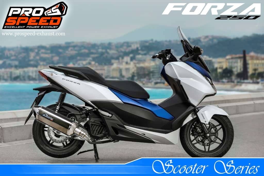 PROSPEED プロスピード フルシステムエキゾーストマフラー スクーターシリーズ Forza250 フォルツァMF13E HONDA ホンダ フルエキゾーストマフラー マフラー