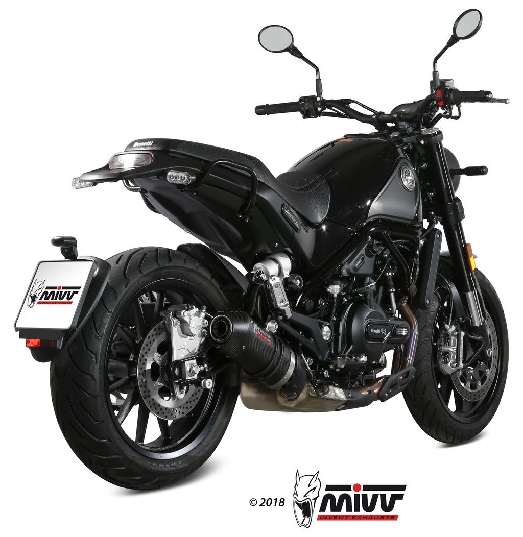 MIVV ミヴ OVAL スリップオンマフラー LEONCINO 500 BENELLI ベネリ マフラー｜ウェビック　店