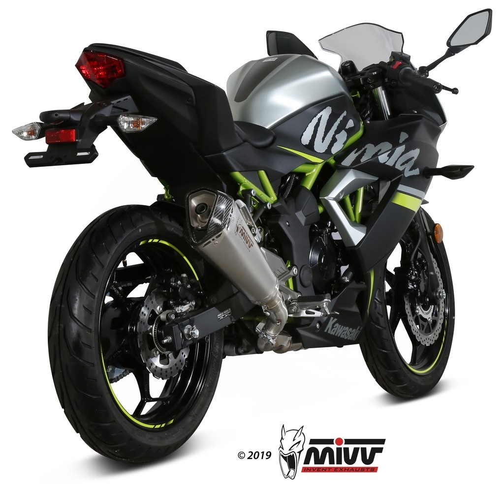 MIVV ミヴ DELTA RACE スリップオンマフラー NINJA125 Z125 KAWASAKI カワサキ マフラー｜ウェビック　店