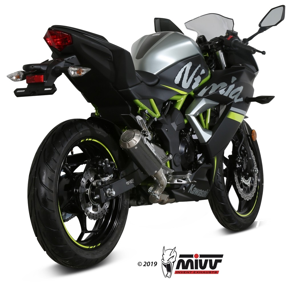 MIVV ミヴ MK3 スリップオンマフラー NINJA125 Z125 KAWASAKI カワサキ マフラー｜ウェビック　店