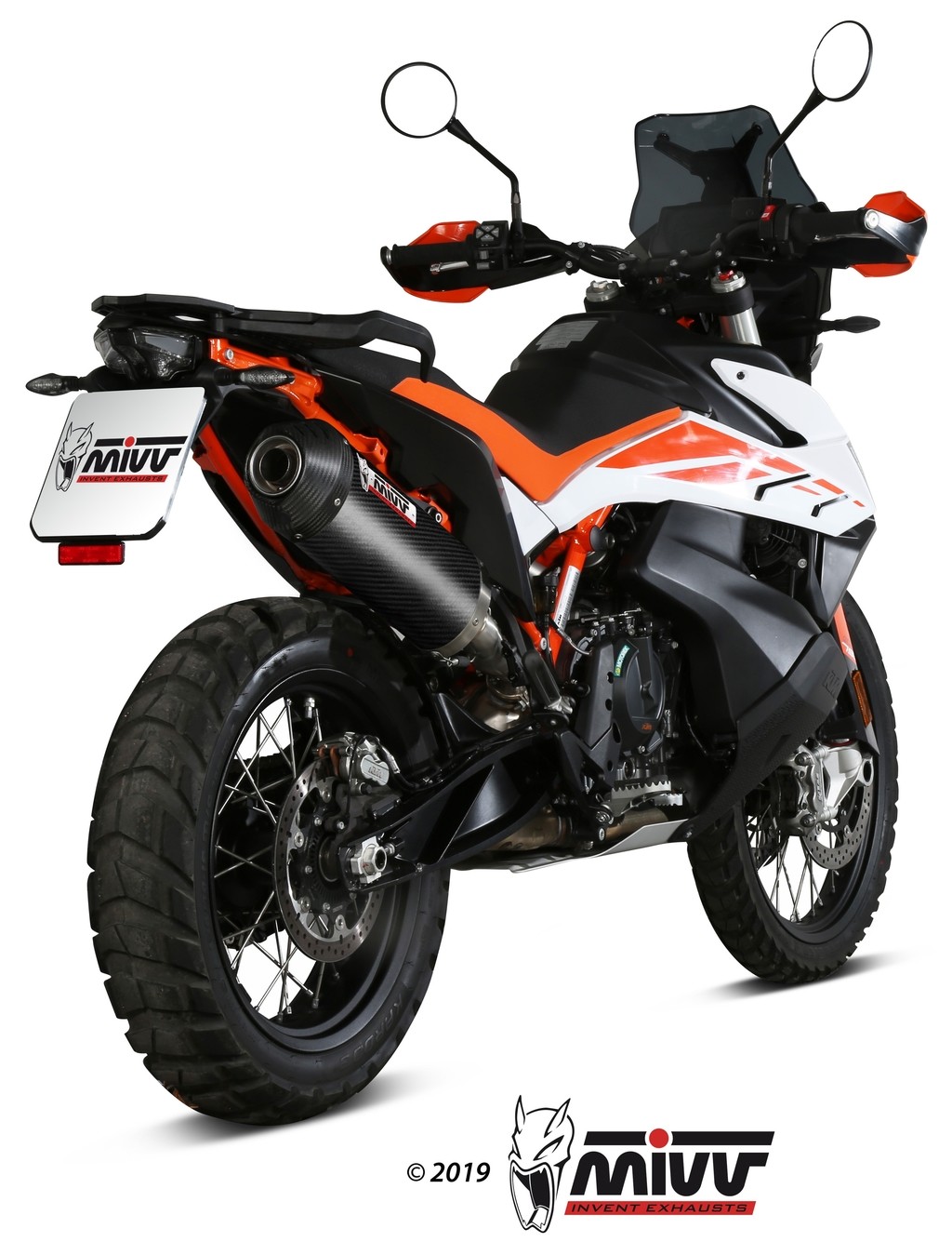 MIVV ミヴ OVAL スリップオンマフラー ADVENTURE 790 R KTM マフラー｜ウェビック　店
