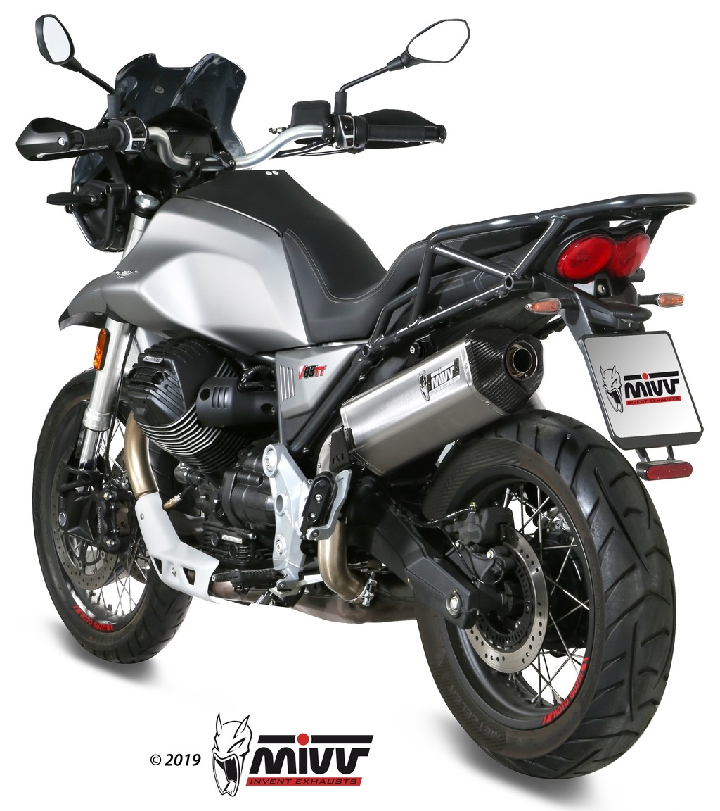 MIVV ミヴ SPEED EDGE スリップオンマフラー V85 850 TT MOTOGUZZI モトグッチ マフラー