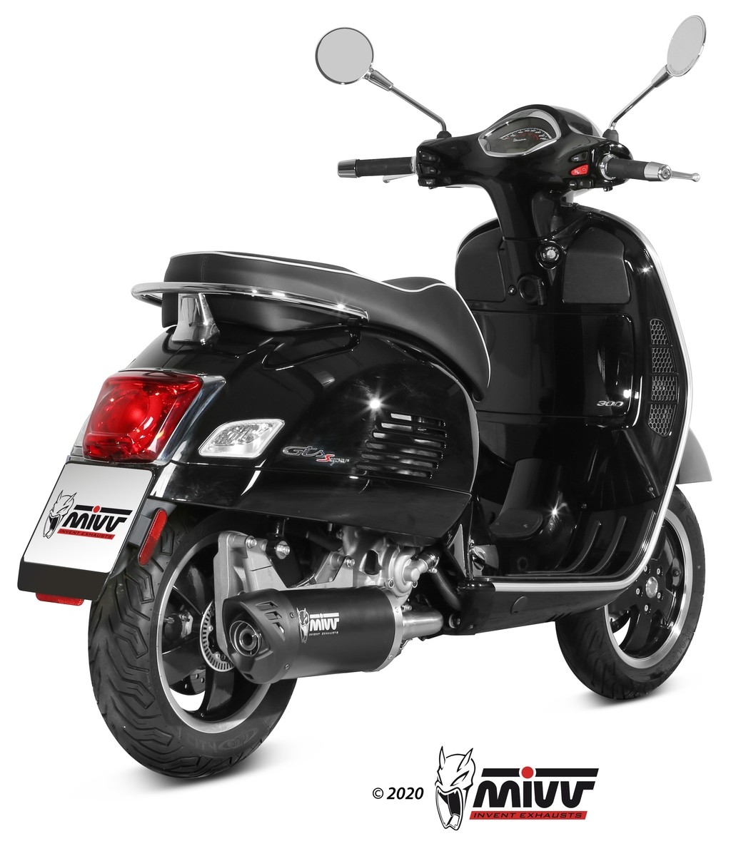MIVV ミヴ MOVER スリップオンマフラー VESPA GTS 300 PIAGGIO ピアジオ マフラー