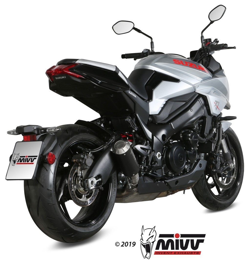 MIVV ミヴ MK3 スリップオンマフラー GSX-S 1000 KATANA SUZUKI スズキ マフラー｜ウェビック　店 34,895円
