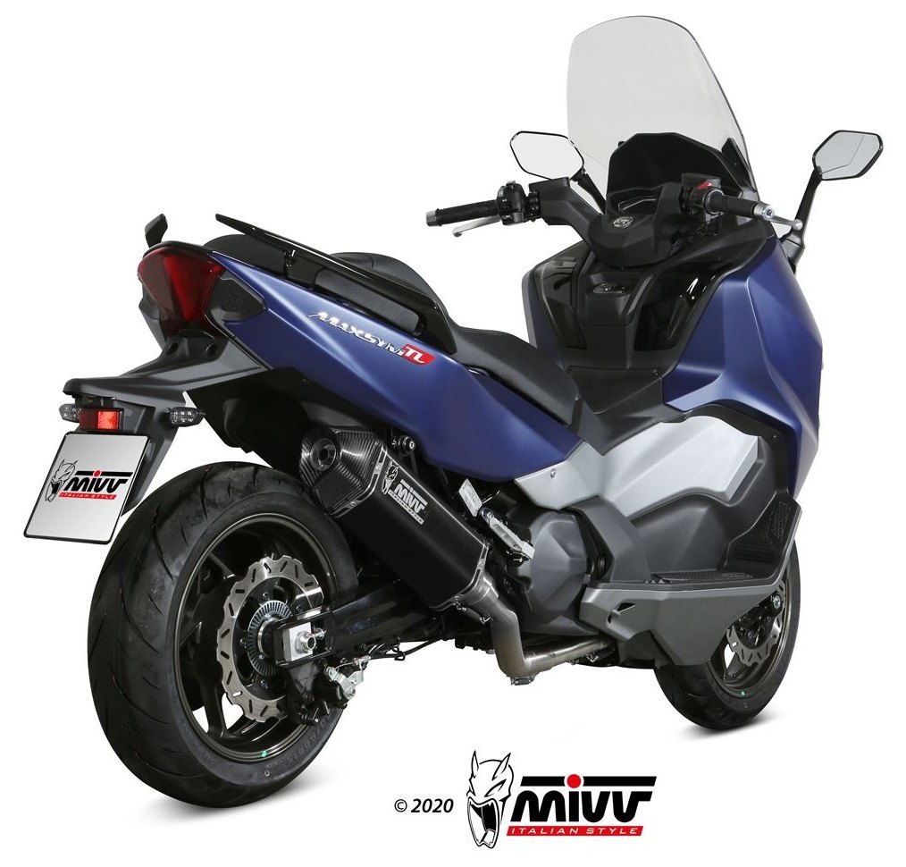 MIVV ミヴ SPEED EDGE フルエキゾーストマフラー MAXSYM TL 500 SYM マフラー|ウェビック 店
