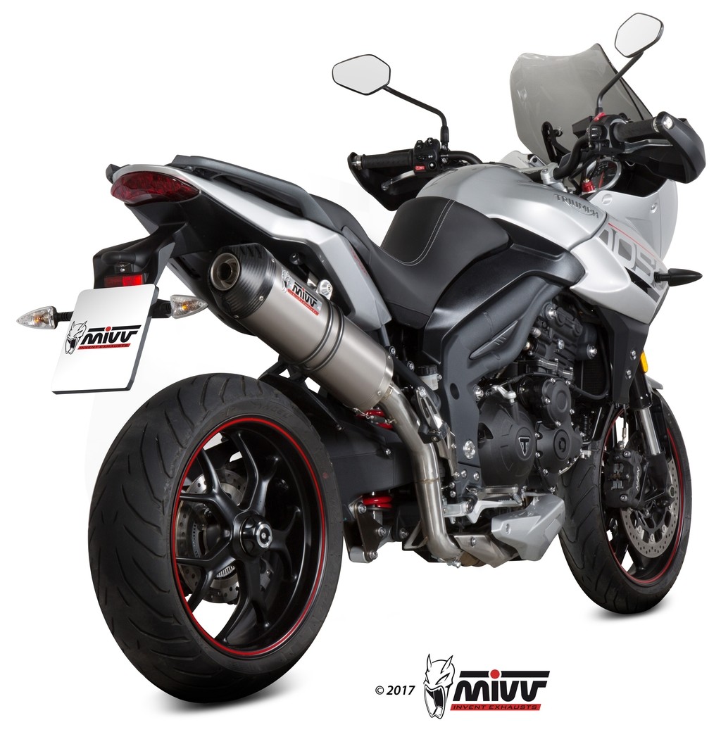 MIVV ミヴ OVAL スリップオンマフラー TIGER 1050 SPORT TRIUMPH トライアンフ マフラー