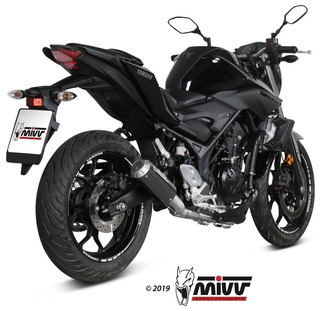 MIVV ミヴ MK3 フルエキゾーストマフラー MT-03 300 YZF R3 R25 250 YZF-R3 YAMAHA ヤマハ マフラー