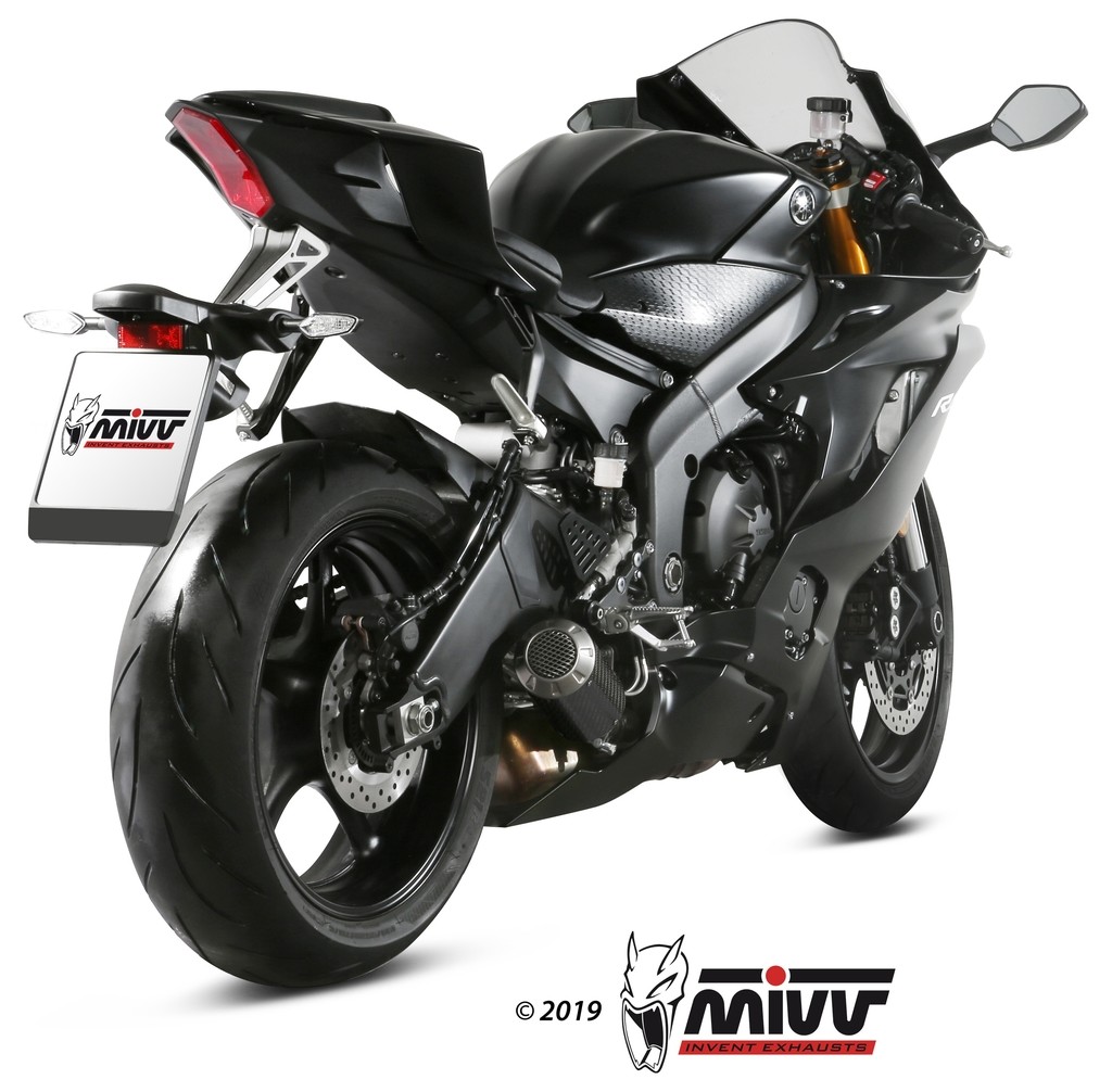YZF-R25/MT25用 mivv(ミヴ) スリップオンサイレンサー 【公式通販】