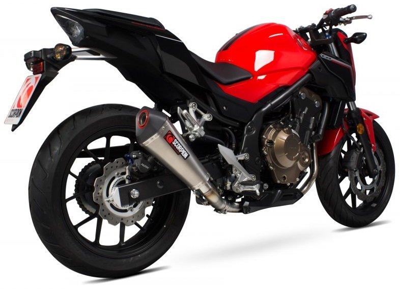 SCORPION スコーピオン セルケトテーパー スリップオンマフラー CB500 F X HONDA ホンダ マフラー