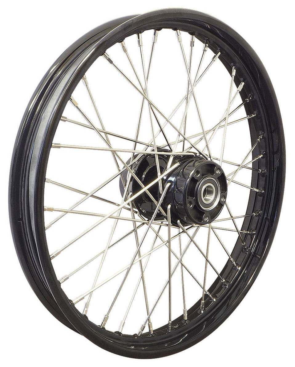 Neofactory ネオファクトリー フロントホイール 21×2.15インチ ツアラーモデル HARLEY-DAVIDSON ハーレーダビッドソン ホイール ホイール関連 足回り 【カラー】ハブ:ブラック／リム:ブラック