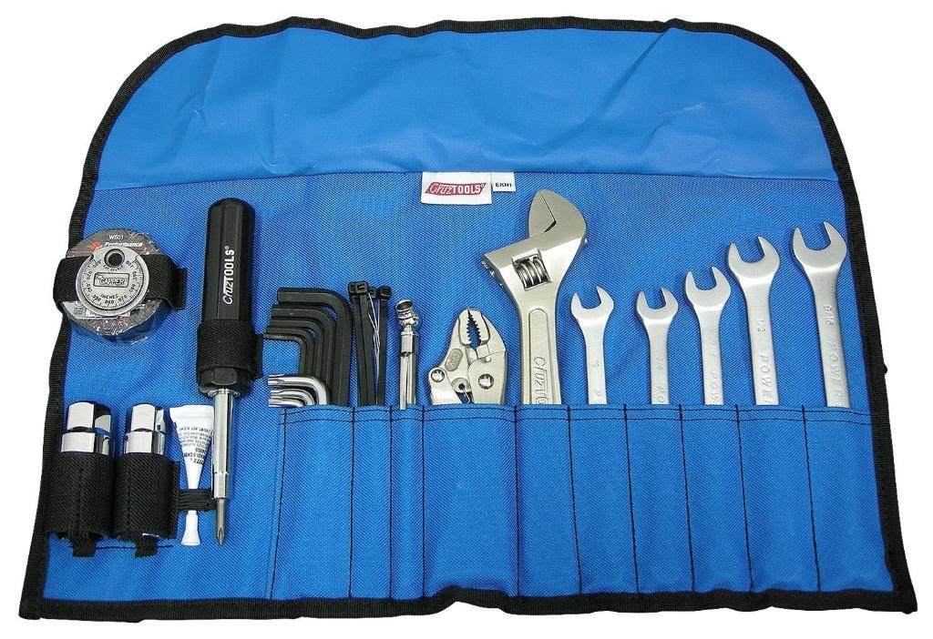 楽天市場】☆ ハーレー 車載工具 15ピース インチ 収納袋付き 工具