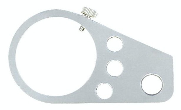 R&U PRODUCTS R&Uプロダクツ ステンレス 48MMメーター用サイドマウントステー 48mmメーター HARLEY-DAVIDSON ハーレーダビッドソン メーターステー メーター・インジケーター関係 電装系