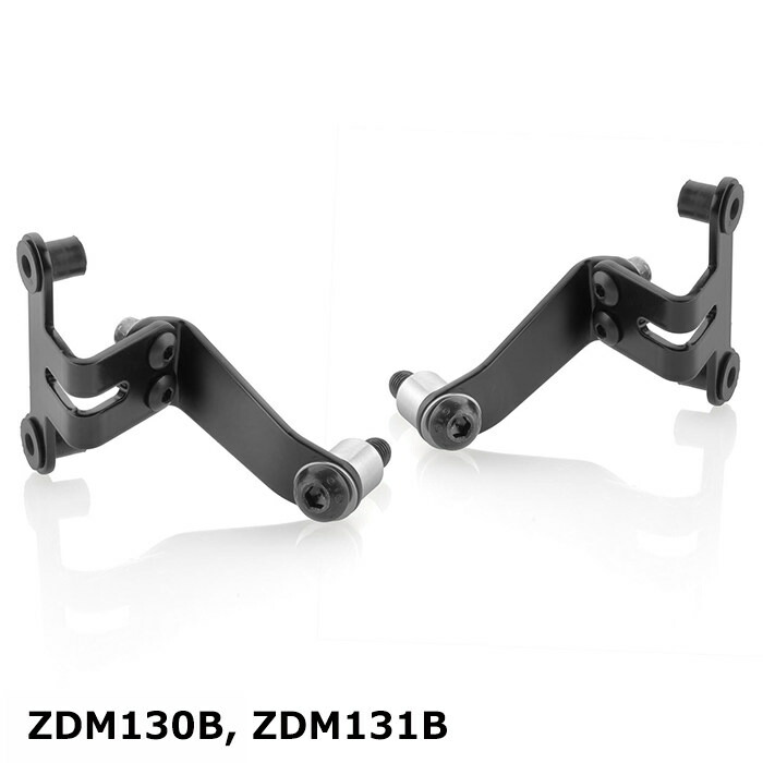 rizoma リゾマ CF011用ヘッドライトフェアリング アダプター Scrambler 800 Classic Desert Sled Fasthouse Flat Track Pro Full Throttle Icon Dark Mach 2.0 Street DUCATI ドゥカティ カウルステー 外装