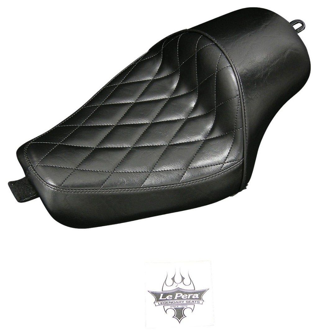 LePera ラペラ スタブスカフェソロシート ダイモンドステッチ XL1200V SPORTSTER72 SEVENTY-TWO [セブンティツー] SPORTSTER [スポーツスター] ファミリー XL1200X SPORTSTER48 FORTY-EIGHT [フォーティエイト] HARLEY-DAVIDSON ハーレーダビッドソン シート シート関連｜ウェビック　店