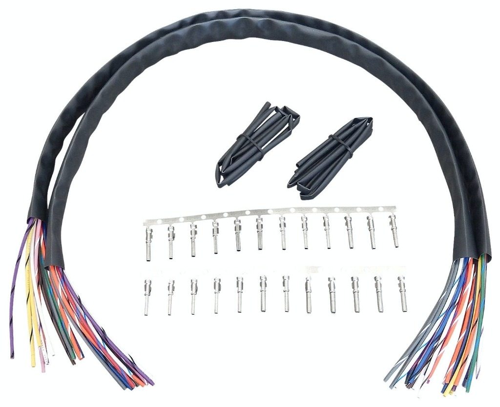 Guerrilla Cables ゲリラケーブルズ ハーネス延長キット ツアラーモデル 96-06 HARLEY-DAVIDSON ハーレーダビッドソン その他ハーネス スイッチ・ハーネス関係 電装系 サイズ：24インチ (約61cm) [メーカー品番：24010-9606]