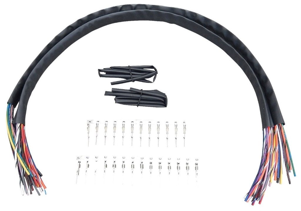 Guerrilla Cables ゲリラケーブルズ ハーネス延長キット ツアラーモデル 07-13 HARLEY-DAVIDSON ハーレーダビッドソン その他ハーネス スイッチ・ハーネス関係 電装系 サイズ：24インチ (約61cm) [メーカー品番：24010-0711]
