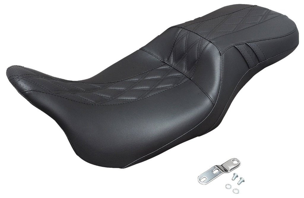 LePera ラペラ アウトキャスト 2UPシート ツアラーモデル HARLEY-DAVIDSON ハーレーダビッドソン シート シート関連 外装 タイプ：GT2／ブラック 【メーカー品番】 LK-997GT2｜ウェビック　店