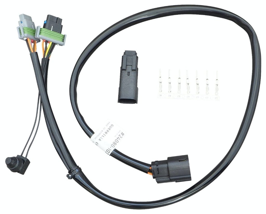 Guerrilla Cables ゲリラケーブルズ スピード&タコメーターハーネス延長キット FXDC FXDF FXDWG HARLEY-DAVIDSON ハーレーダビッドソン その他ハーネス スイッチ・ハーネス関係 電装系|ウェビック 店
