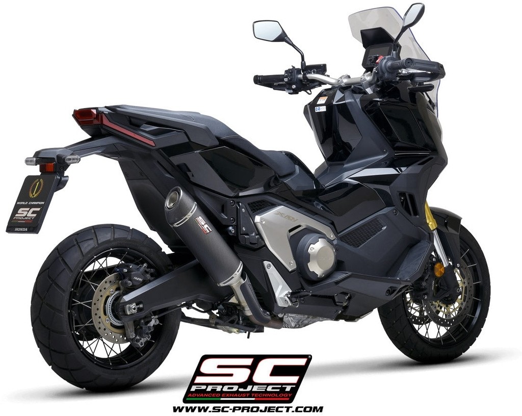 TSR スリップオンマフラー チタンX-ADV ホンダ