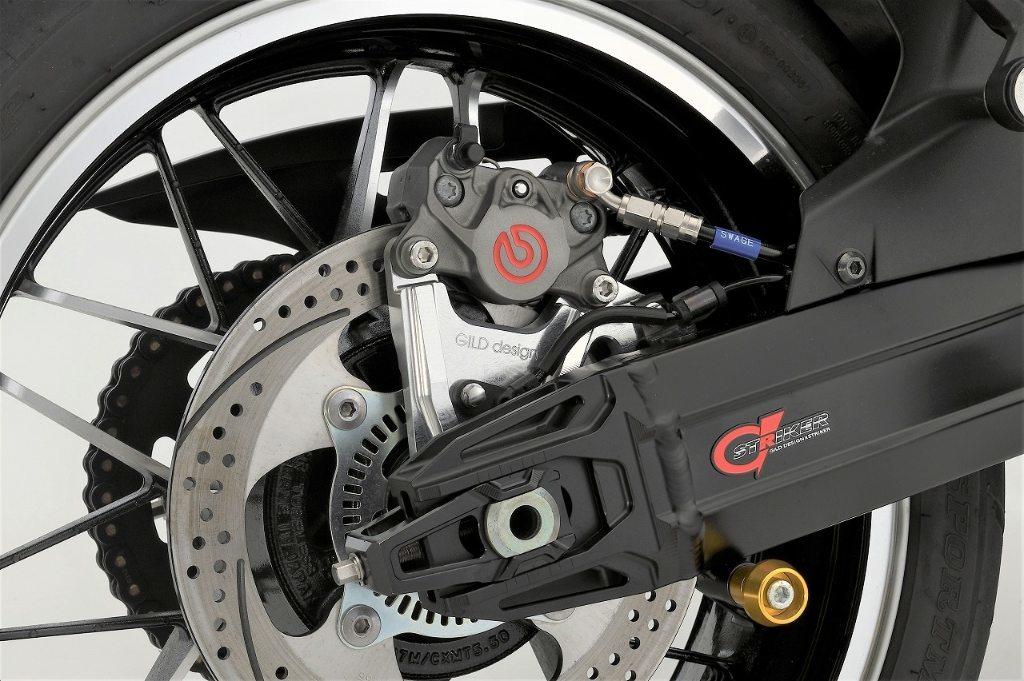 GILD design ギルドデザイン リアブレーキホースキット Z900RS CAFE KAWASAKI カワサキ ブレーキホース・クラッチホース ブレーキ|ウェビック 店