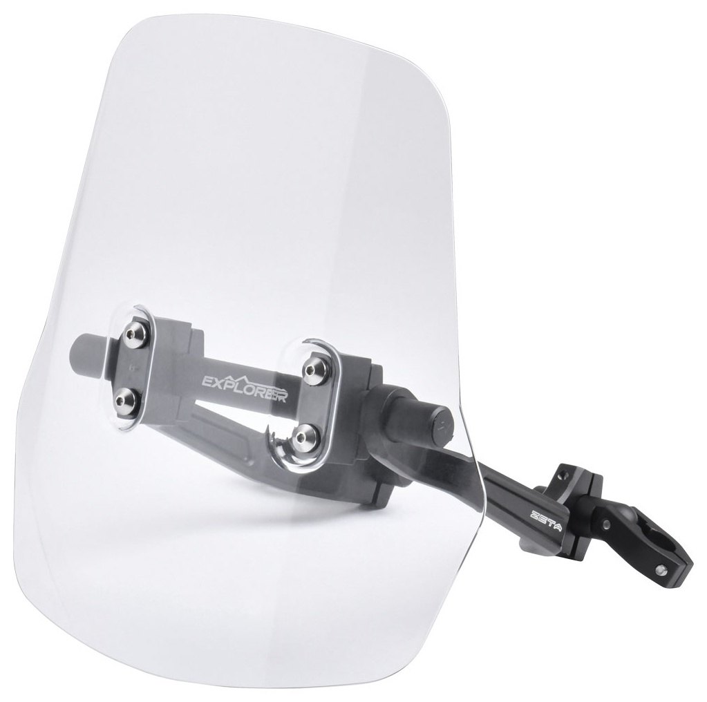 楽天市場】ZETA ジータ アドベンチャー ウインドシールド ラージ