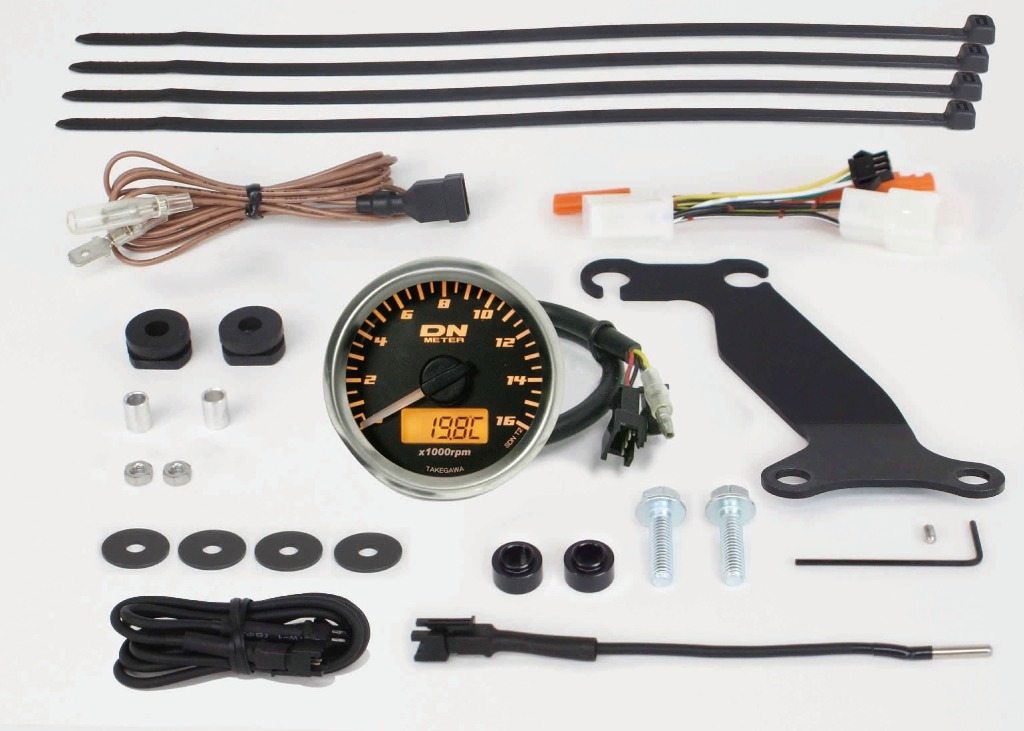 SP武川 SPタケガワ Φ48スモールDNタコメーターキット CT125 HONDA ホンダ スピードメータータコメーターキット メーター・インジケーター関係 電装系
