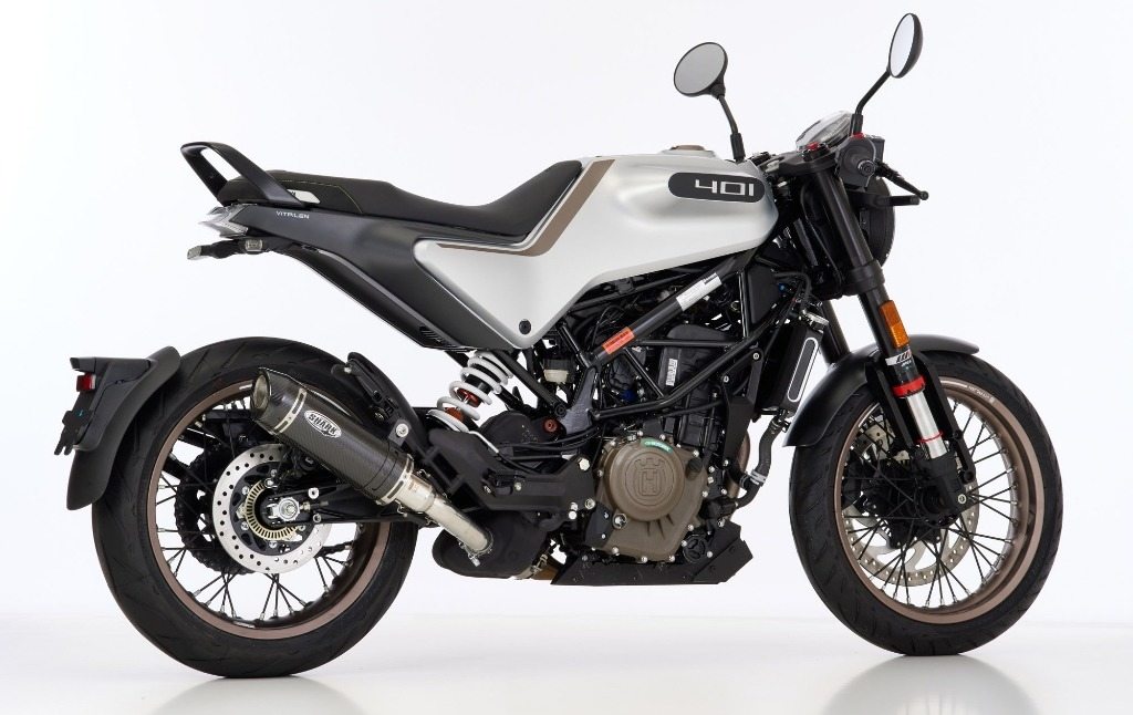 SHARK シャーク ストリートGP スリップオンエキゾースト (1-1) スーパーショート Svartpilen 401 Vitpilen HUSQVARNA ハスクバーナ スリップオンマフラー マフラー｜ウェビック　店 57,951円